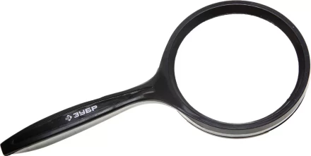 Лупа ЗУБР "МАСТЕР" для чтения, 3-х/5-ти кратное увеличение, диаметр линзы 75мм 40540-75 купить в Надыме