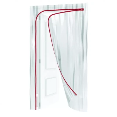 Пленочная дверь на молнии типа L 220x120cm с малярной лентой 2,5смх10м Matrix 88758