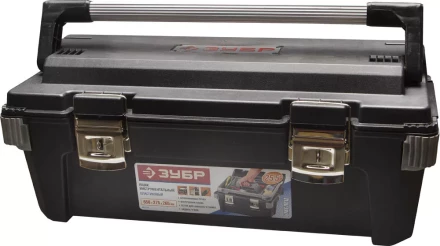 Ящик ЗУБР "УМЕЛЕЦ" пластмассовый для инструмента, 25.5" 38141-25 купить в Надыме