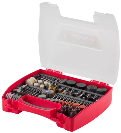 Набор мини-насадок ЗУБР для гравировальных машин, 220 предметов 35903-H220 купить в Надыме