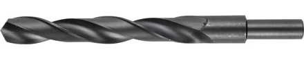 Сверло ЗУБР "ТЕХНИК" по металлу парооксидированное, быстрорежущая сталь, с проточенным хвостовиком, 17х184мм, 1шт 4-29605-184-17 купить в Надыме