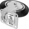ЗУБР d 250 мм, г/п 210 кг, игольчатый подшипник, резина/металл, поворотное колесо, Профессионал (30936-250-S) купить в Надыме