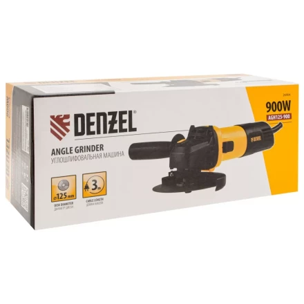 Угловая Машина шлифовальная Denzel AGH125-900 26904 купить в Надыме