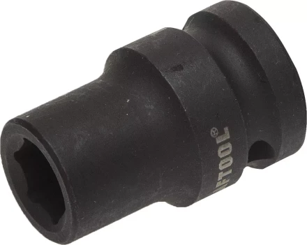 Торцовая головка KRAFTOOL "INDUSTRIE QUALITAT" ударная (1/2"), FLANK, Cr-Mo, фосфатированная, 11 мм 27940-11 купить в Надыме