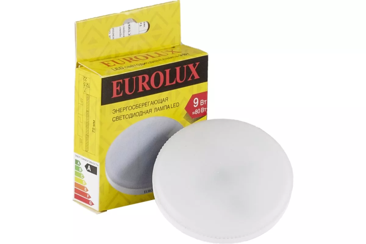 Лампа светодиодная Eurolux LL-E-TAB-9W-230-4K-GX53 76/2/75 купить в Надыме