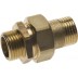Соединитель GENERAL FITTINGS прямой с накидной гайкой, латунь, ш/ш, 1/2&quot; 51037-S/S-1/2 купить в Надыме