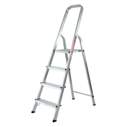Стремянка усиленная MTX 9771377, 4 ступени, алюминиевая, Россия купить в Надыме