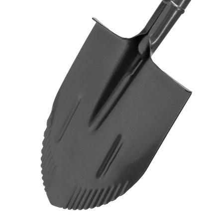 Лопата штыковая Сибртех, 210х290х1150 мм, цельнометаллическая, с зубьями, 61369 купить в Надыме