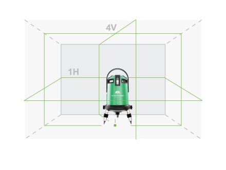 Построитель лазерных плоскостей ADA 6D Servoliner GREEN с калибровкой ADA купить в Надыме