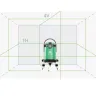 Построитель лазерных плоскостей ADA 6D Servoliner GREEN с калибровкой ADA купить в Надыме