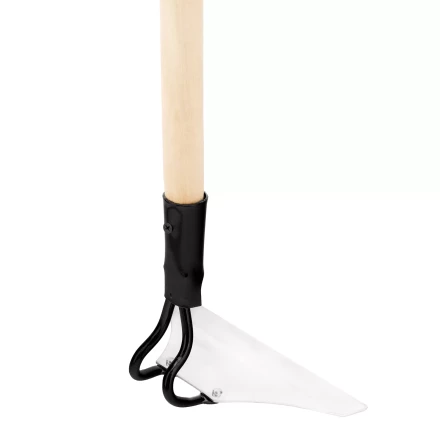 Мотыга, нержавеющая сталь, 220х85х1300 мм, деревянный черенок Сибртех 62374 купить в Надыме