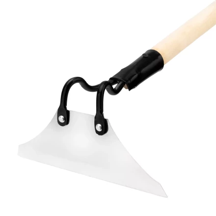 Мотыга, нержавеющая сталь, 220х85х1300 мм, деревянный черенок Сибртех 62374 купить в Надыме