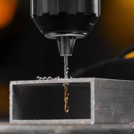 Сверло спиральное по металлу Denzel 2,5 x 57 мм, Р6М5, Golden Tip , 2шт. 718224 купить в Надыме