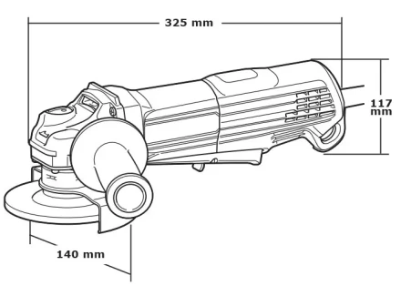 Шлифмашина угловая MAKITA GA5050R купить в Надыме