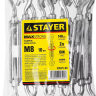 Талреп DIN 1480, крюк-крюк, оцинкованный, М8, 10 шт, STAYER Master 30525-08 30525-08 купить в Надыме