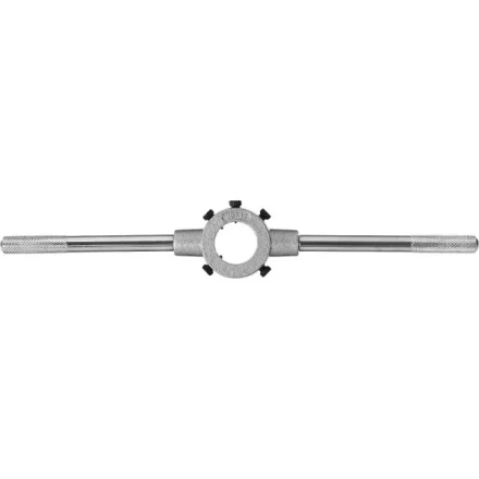 Плашкодержатель, ЗУБР Мастер 28141-30, с центровочными и прижимными винтами, 30х11мм для М10, L - 275мм 28141-30_z01 купить в Надыме