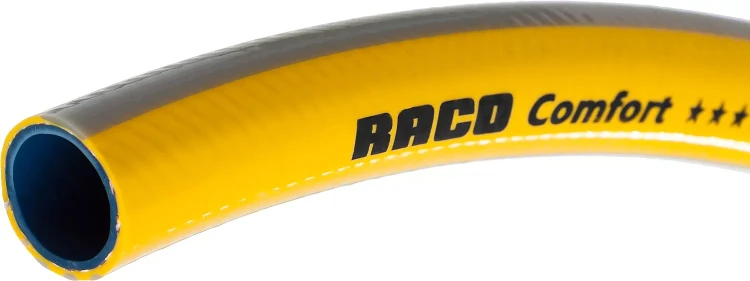 Шланг RACO "COMFORT" поливочный, 30атм., армированный, 3-х слойный, 1/2"х50м 40303-1/2-50 купить в Надыме