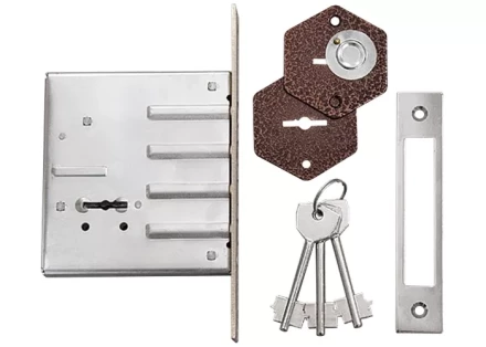 Замок врезной ЗВ-3 сувальдный СИБРТЕХ 91668 купить в Надыме