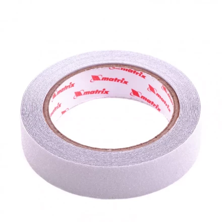 Лента клейкая противоскользящая прозрачная 25 мм x 5 м Matrix 88709 купить в Надыме
