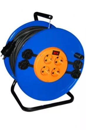 Удлинитель электрический силовой мет.катушка 20м 4 роз ЭНКОР 69580 купить в Надыме