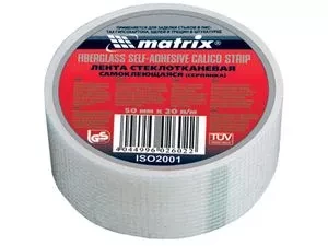 Серпянка самоклеящаяся 100 мм х 45м  MATRIX 89009 купить в Надыме