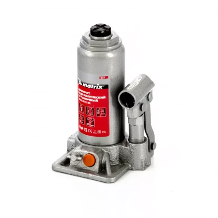 Домкрат гидравлический бутылочный 3 т в пластиковом кейсе Matrix 50774 купить в Надыме