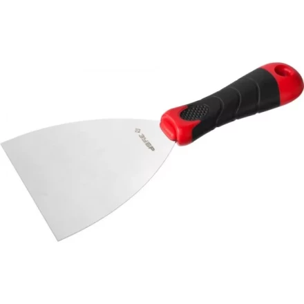 Шпатель ЗУБР "МАСТЕР", профилированное нержавеющее полотно, 2к ручка, 100мм 10072-10 купить в Надыме