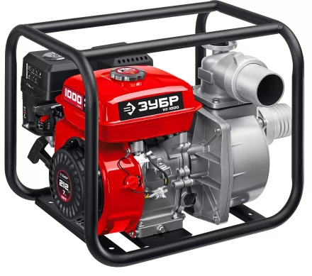 ЗУБР 1000 л/мин, мотопомпа бензиновая (МП-1000) купить в Надыме