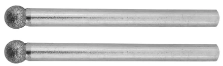 ЗУБР 2 шт, 4.0 x 3.2 x 38 мм, набор алмазных мини-шарошек (35922) купить в Надыме