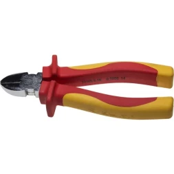 Бокорезы ЗУБР "ПРОФЕССИОНАЛ" "ПРОФИЭЛЕКТРИК", диэлектрические, двухкомпонентная рукоятка, высоковольтные до ~1000В, 160мм 22145-5-16