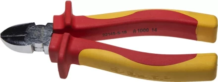 Бокорезы ЗУБР "ПРОФЕССИОНАЛ" "ПРОФИЭЛЕКТРИК", диэлектрические, двухкомпонентная рукоятка, высоковольтные до ~1000В, 160мм 22145-5-16 купить в Надыме