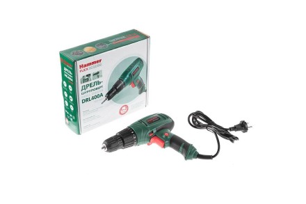 Дрель-шуруповерт HAMMER Flex DRL400A купить в Надыме
