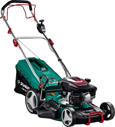 ЗУБР 460 мм, 4.5 л.с., бензиновая самоходная газонокосилка (ГБС-460) купить в Надыме