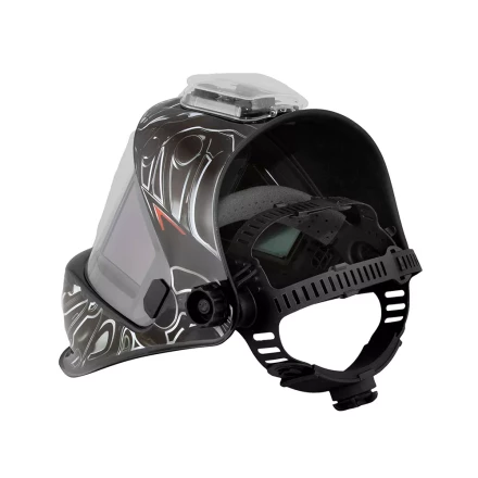 Маска сварщика Корунд МЕГА чёрная ф-р MEGA внеш. регулировка в коробке купить в Надыме