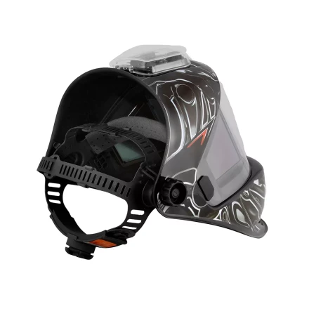 Маска сварщика Корунд МЕГА чёрная ф-р MEGA внеш. регулировка в коробке купить в Надыме