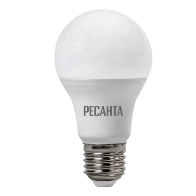 Лампа светодиодная РЕСАНТА LL-R-A60-11W-230-3K-E27 76/1/15