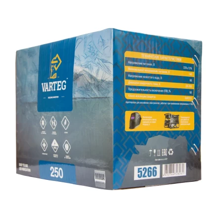 Сварочный аппарат VARTEG 250 купить в Надыме