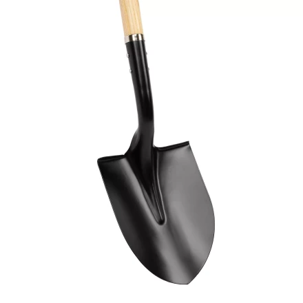 Лопата штыковая амер. типа, 215х285х1500 мм, деревянный лакированный черенок, LUXE Palisad 61377 купить в Надыме