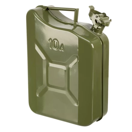 Канистра для топлива, металлическая, толщина стенок 0,8мм, 10 литров Россия 53141 купить в Надыме