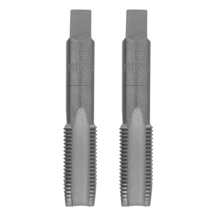 Метчик ручной М16 х 1.5 мм, комплект из 2 шт Сибртех 76644 купить в Надыме