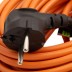 Удлинитель-шнур силовой 20 м Сибртех 95832, 16А, тип УХ16, ПВС, усиленный, 1 розетка без заземления купить в Надыме
