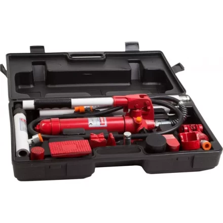 Набор ЗУБР "ЭКСПЕРТ" гидравлический, портативный для правки кузова, в пластиковом кейсе, 4т, 62МПа 43035-4 купить в Надыме