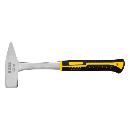 Молоток слесарный 800 г Denzel 10405, цельнометаллический, двухкомпонентная рукоятка купить в Надыме