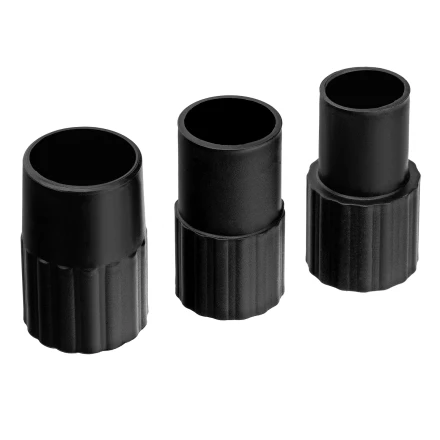 Комплект адаптеров для подключения пылесоса к электроинструменту 32-35-38 мм Denzel 28218 купить в Надыме