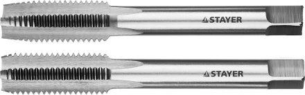 Комплект метчиков STAYER "MASTER", сталь 9ХС, М12х1,75, 2 шт 28025-12-1.75-H2 купить в Надыме