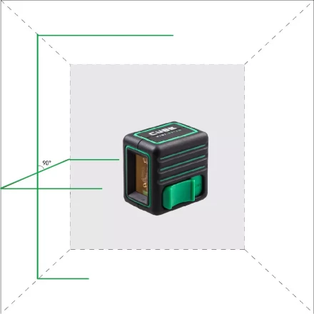 Построитель лазерных плоскостей лазерный уровень ADA Cube MINI Green Home Edition ADA купить в Надыме