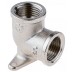 Уголок GENERAL FITTINGS с креплением к стене в двух точках, никелированная латунь, г/г, 1/2&quot; 51075-G/G-1/2 купить в Надыме