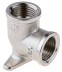 Уголок GENERAL FITTINGS с креплением к стене в двух точках, никелированная латунь, г/г, 1/2&quot; 51075-G/G-1/2 купить в Надыме
