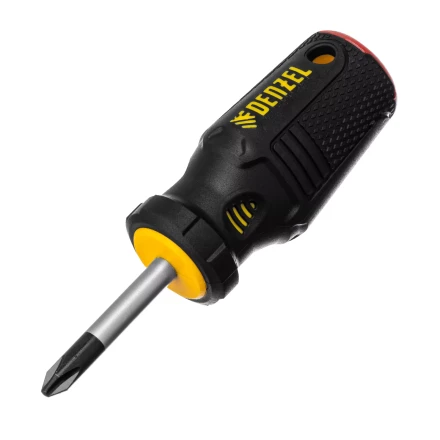 Отвертка, PH2х38 мм, S2, 3к рукоятка Denzel 121867 купить в Надыме