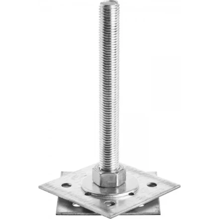 Анкер ЗУБР "МАСТЕР" регулируемый по высоте, 100х200х100мм, М20, 1шт 310265-100-20 купить в Надыме